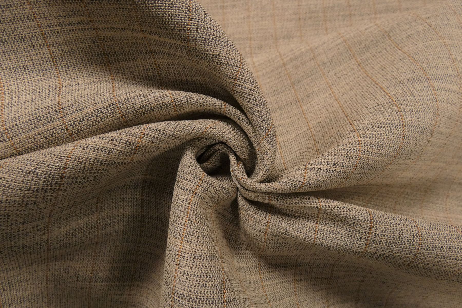 Premium Horsehair Interfacing With Pinstripe Weft and Warp